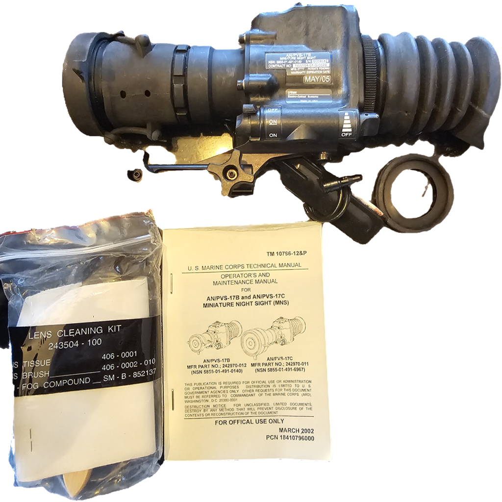 pvs-14a gen 3 (green phosphor)